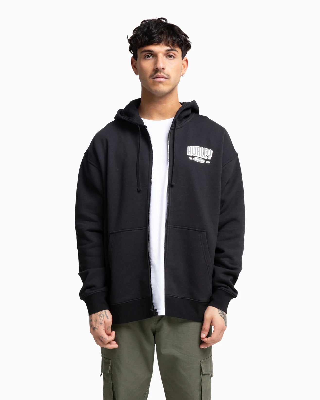HURLEY RELENTLESS ZIP THRU JACKET