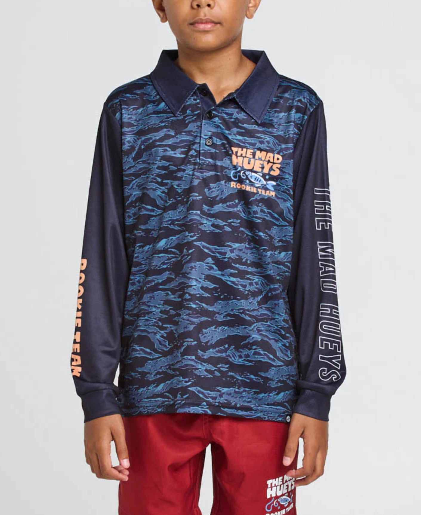 THE MAD HUEYS ROOKIE TEAM / YOUTH FISHING JERSEY