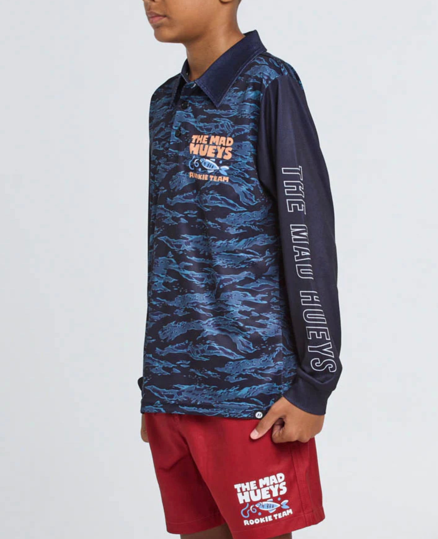THE MAD HUEYS ROOKIE TEAM / YOUTH FISHING JERSEY