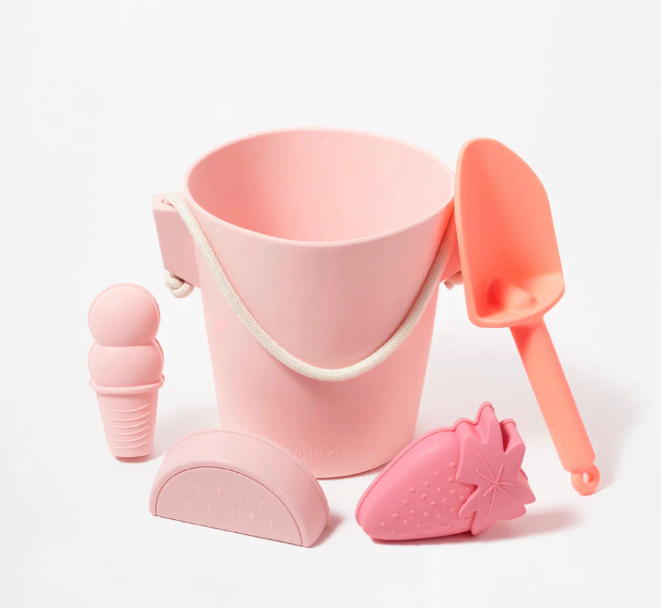 SUNNYLiFE SILICONE BUCKET & SPADE SET