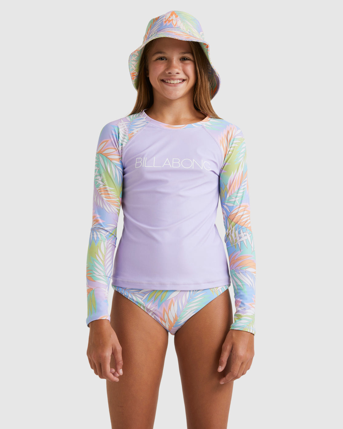BILLABONG TROPICAL DAYZ RASH VEST L/S SET