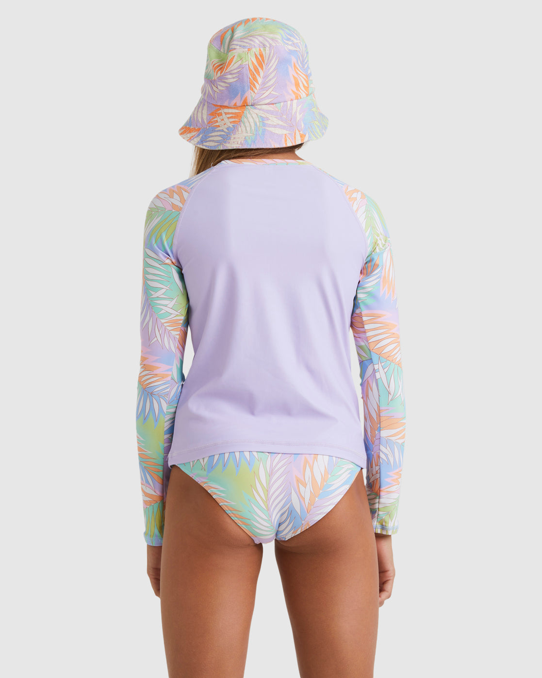 BILLABONG TROPICAL DAYZ RASH VEST L/S SET