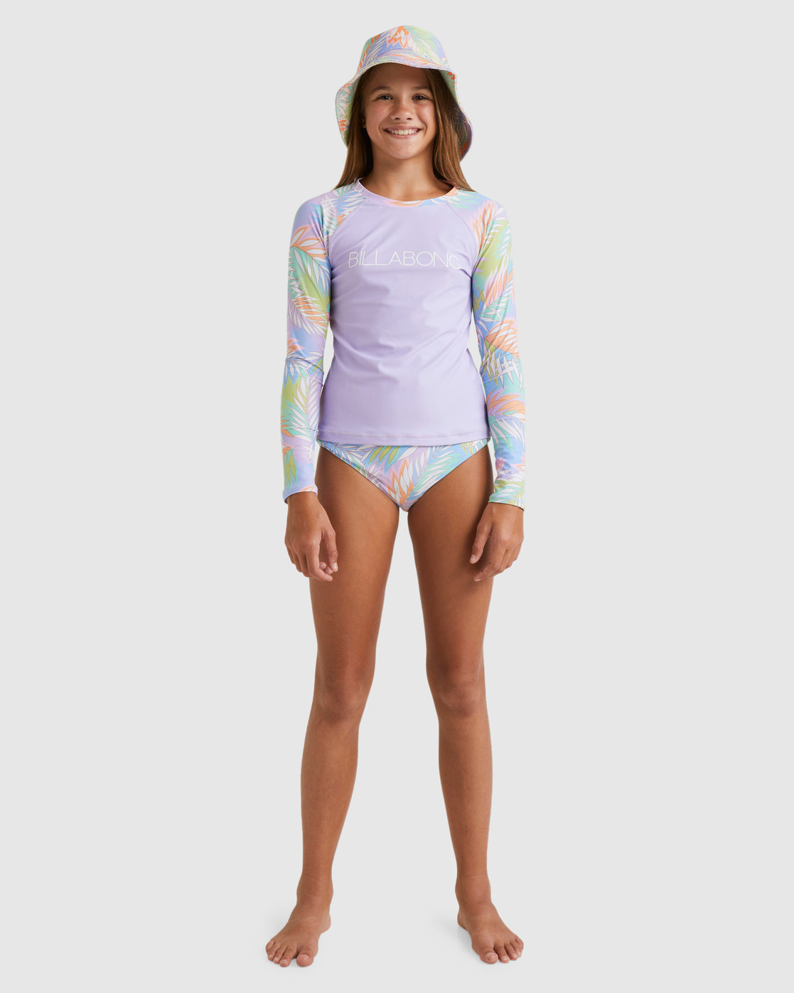 BILLABONG TROPICAL DAYZ RASH VEST L/S SET