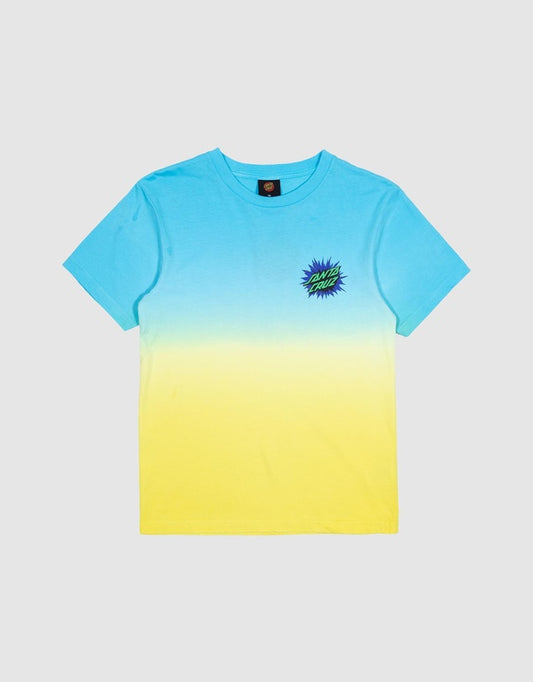 SANTA CRUZ BOYS BURST OVAL DOT GRADIENT TEE