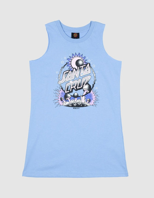SANTA CRUZ GIRLS DARK ARTS DOT FRONT MUSCLE DRESS