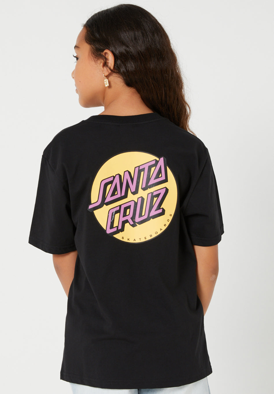 SANTA CRUZ GIRLS OTHER DOT BIG BROTHER TEE