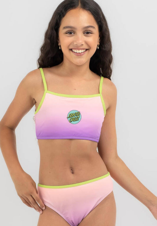 SANTA CRUZ GIRLS OTHER DOT TIE DYE BIKINI