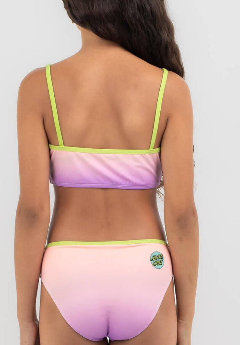 SANTA CRUZ GIRLS OTHER DOT TIE DYE BIKINI