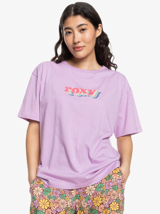 ROXY SAND UNDER THE SKY OVERSIZED T-SHIRT
