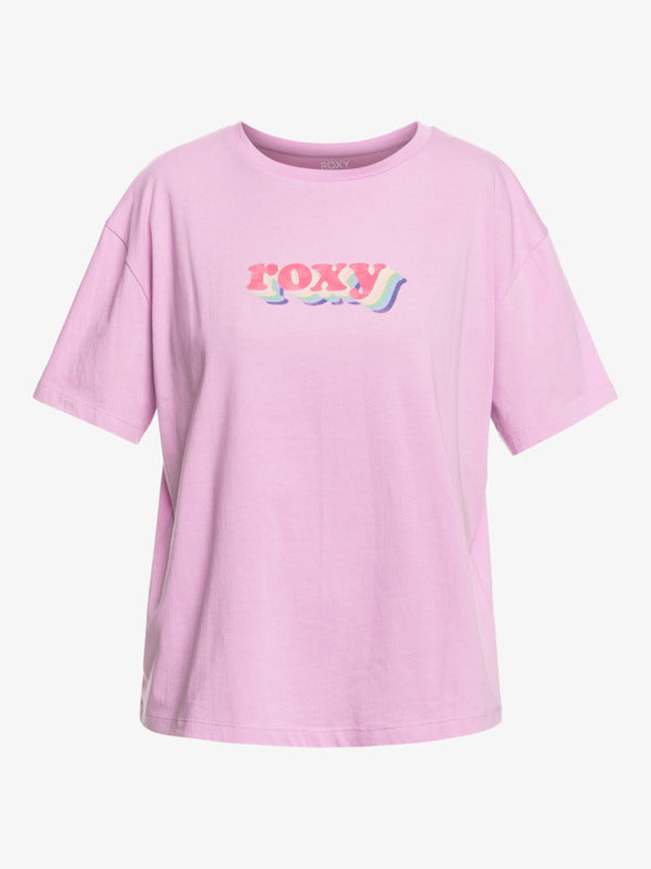 ROXY SAND UNDER THE SKY OVERSIZED T-SHIRT