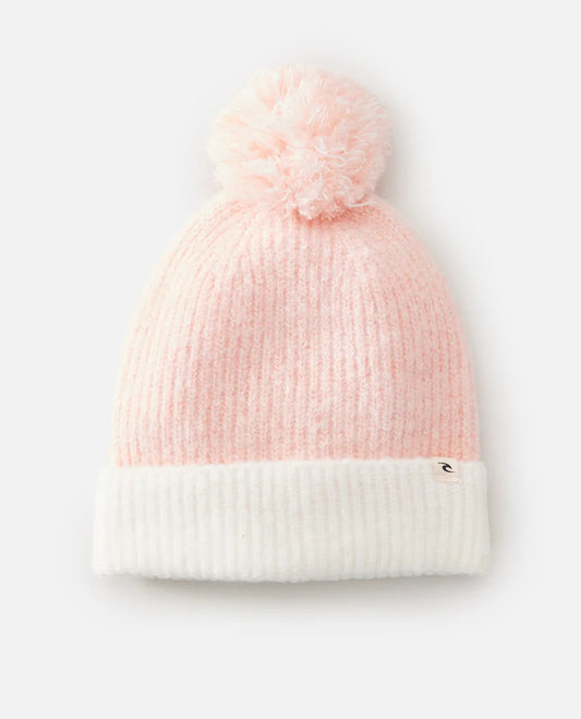 RIPCURL 2 TONE REG POM POM BEANIE - GIRL