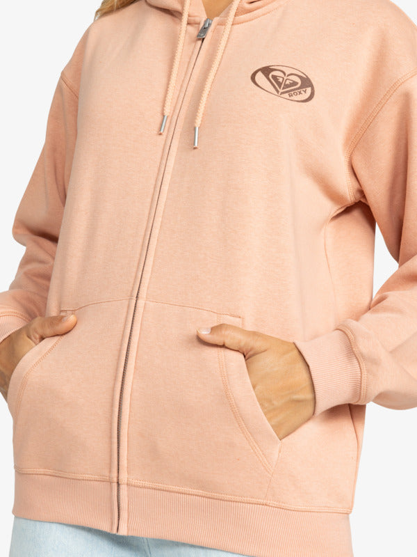 ROXY SURF STOKED ZIP-UP HOODIE