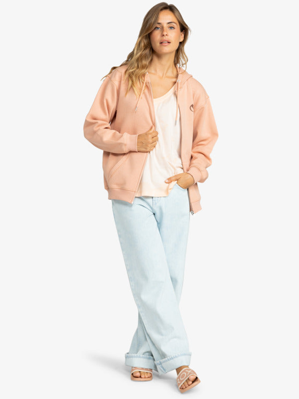ROXY SURF STOKED ZIP-UP HOODIE