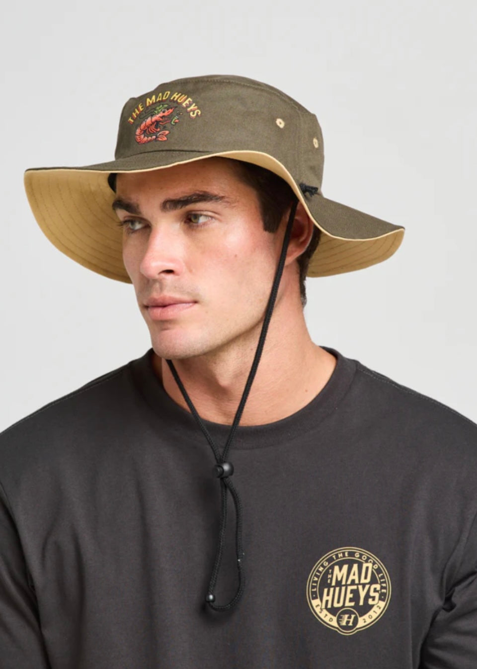 THE MAD HUEYS BIG DAY FOR IT WIDE BRIM HAT