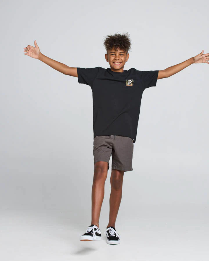 THE MAD HUEYS SHIPWRECKED CAPTAIN YOUTH SHORT SLEEVE TEE