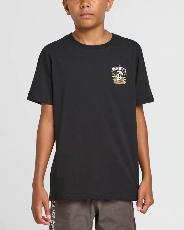 THE MAD HUEYS SHIPWRECKED CAPTAIN YOUTH SHORT SLEEVE TEE