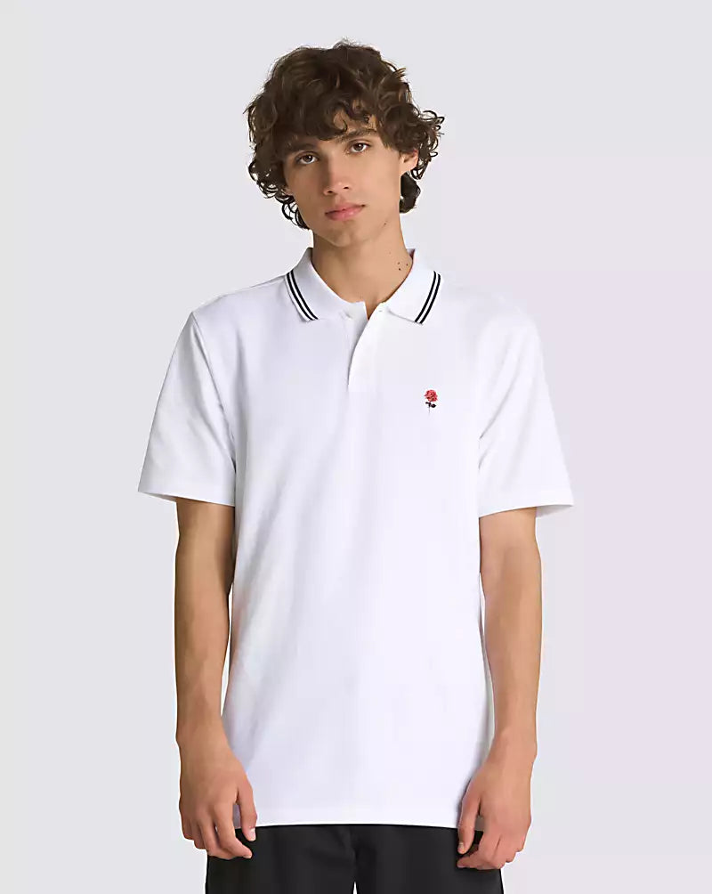 VANS COMPOSITE ROSE POLO SHIRT