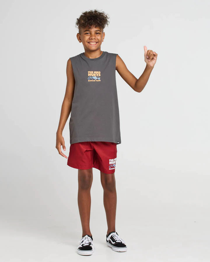 THE MAD HUEYS ROOKIE TEAM YOUTH MUSCLE TOP