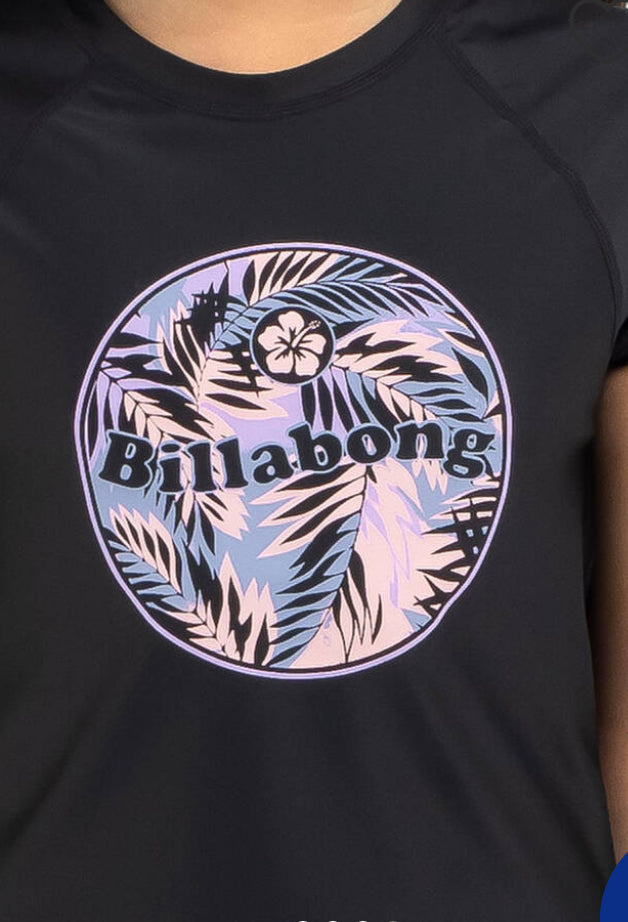 BILLABONG GIRLS TROPICAL DAYZ SHORT SLEEVE RASHSHIRT