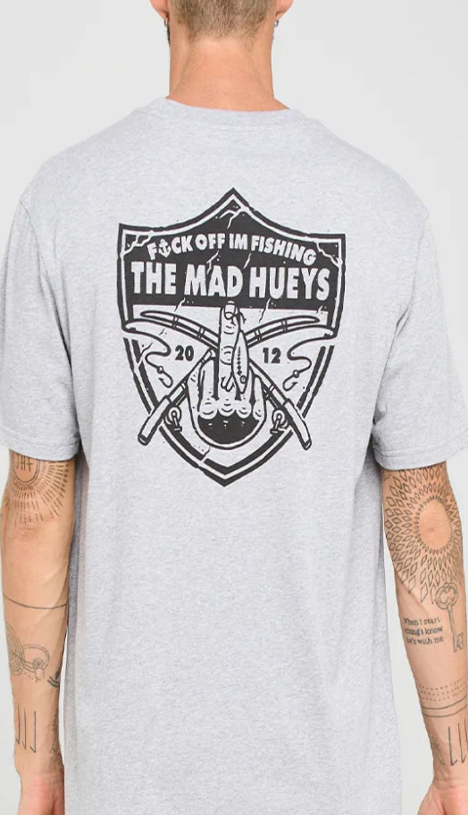THE MAD HUEYS RAIDER FK OFF FISHING TEE