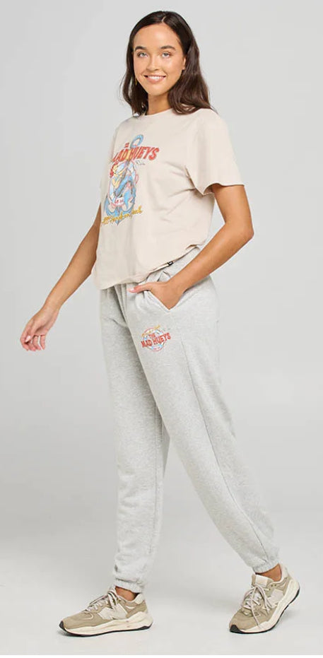 THE MAD HUEYS ALL HANDS ON DECK WOMENS RELAXED TRACKPANT