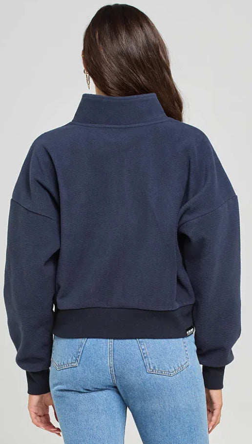 THE MAD HUEYS FROSTY TIPS WOMENS 1/4 ZIP JUMPER