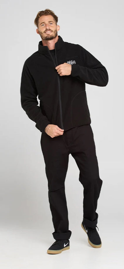 THE MAD HUEYS WAVE BREAK ZIP THROUGH JACKET