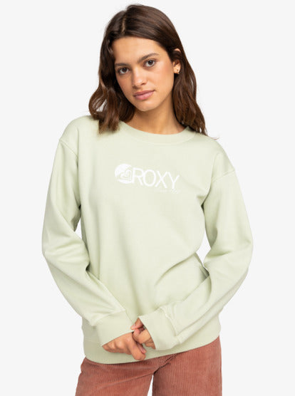 ROXY SURF STOKED CREW BRUSHED B