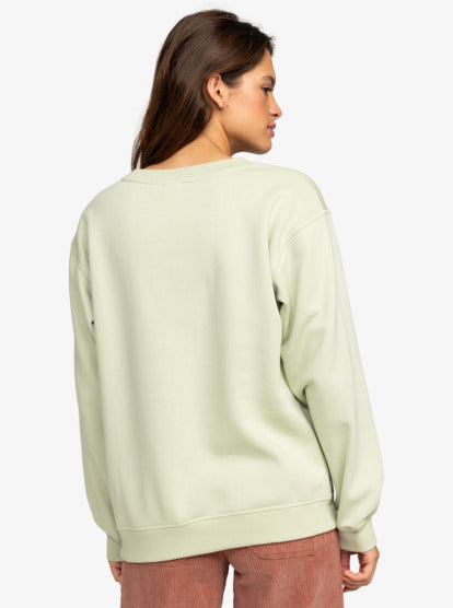 ROXY SURF STOKED CREW BRUSHED B