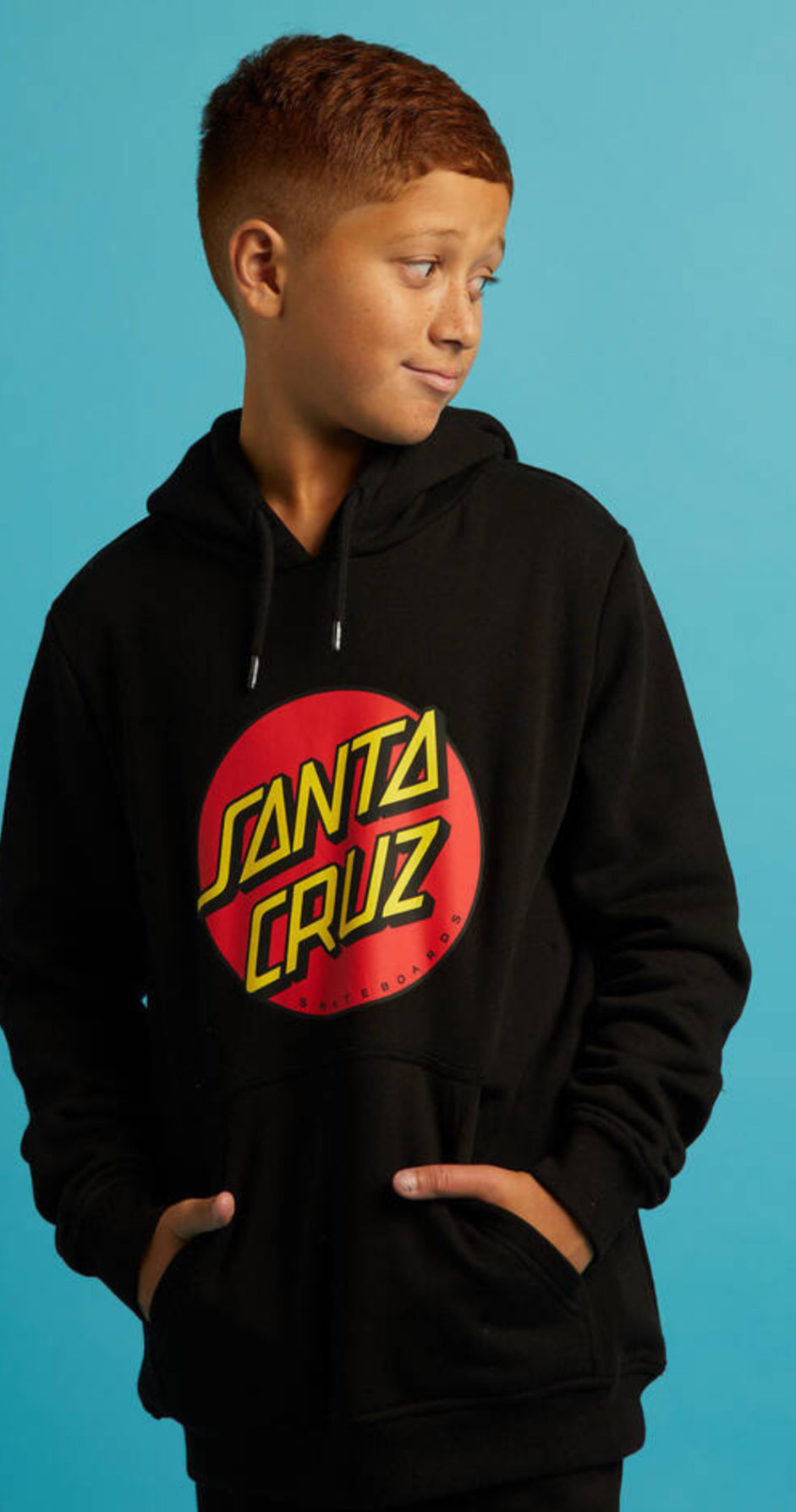 SANTA CRUZ CLASSIC DOT FRONT HOODY