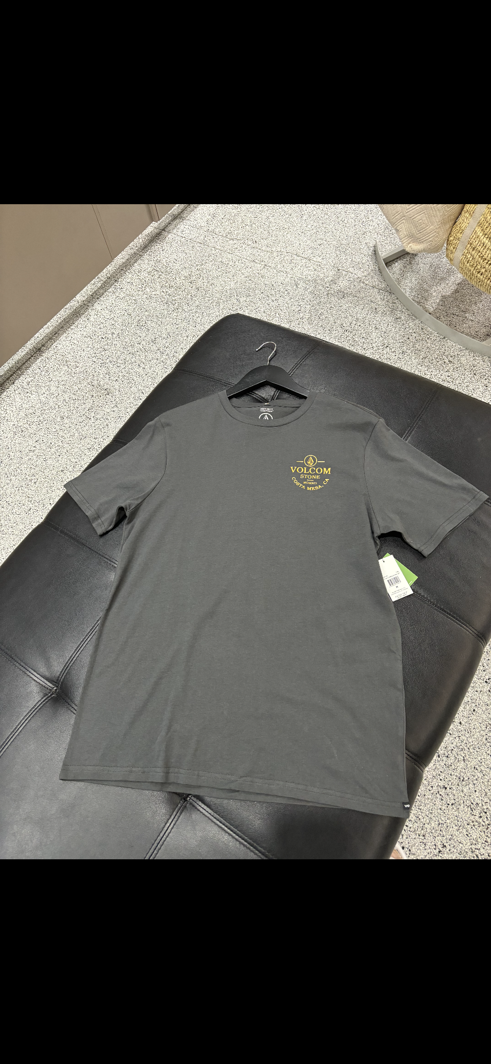 VOLCOM AUS ANCHORED STONE SORT SLEEVE TEE