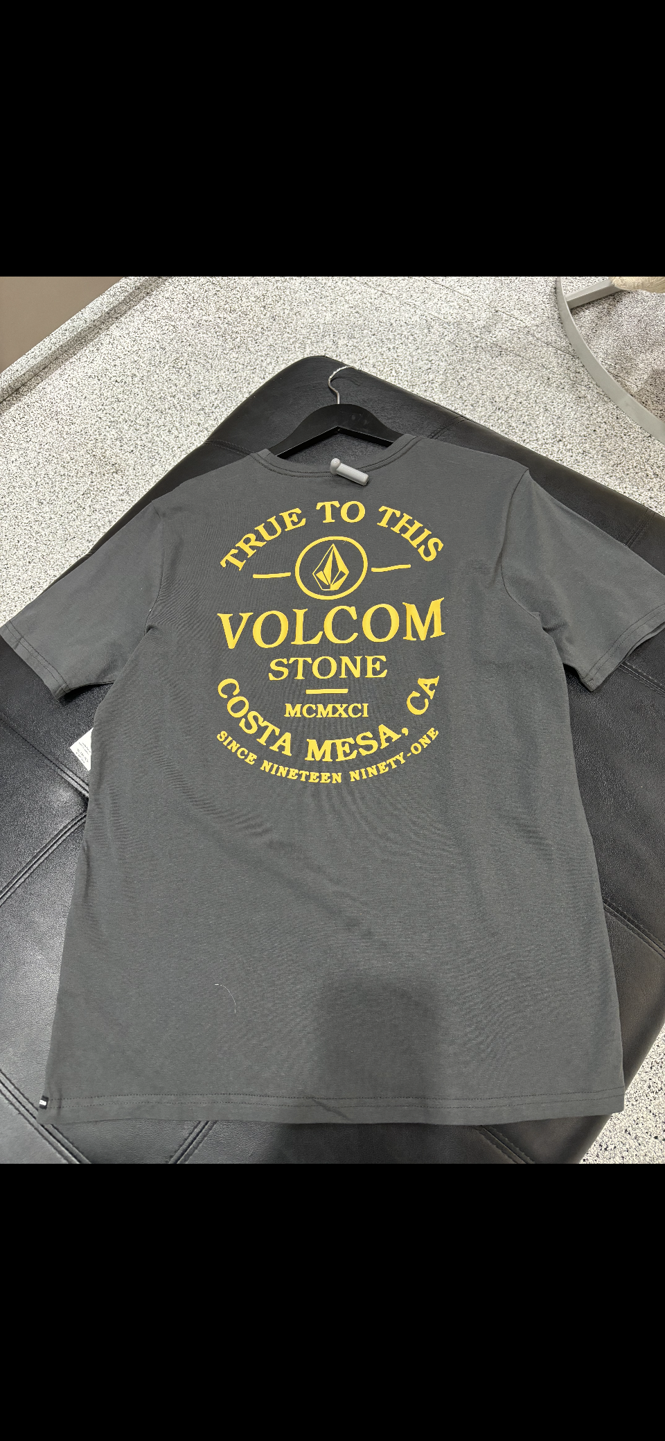 VOLCOM AUS ANCHORED STONE SORT SLEEVE TEE