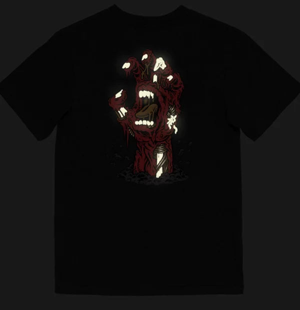 SANTA CRUZ WALKING HAND BOYS REGULAR FIT TEE