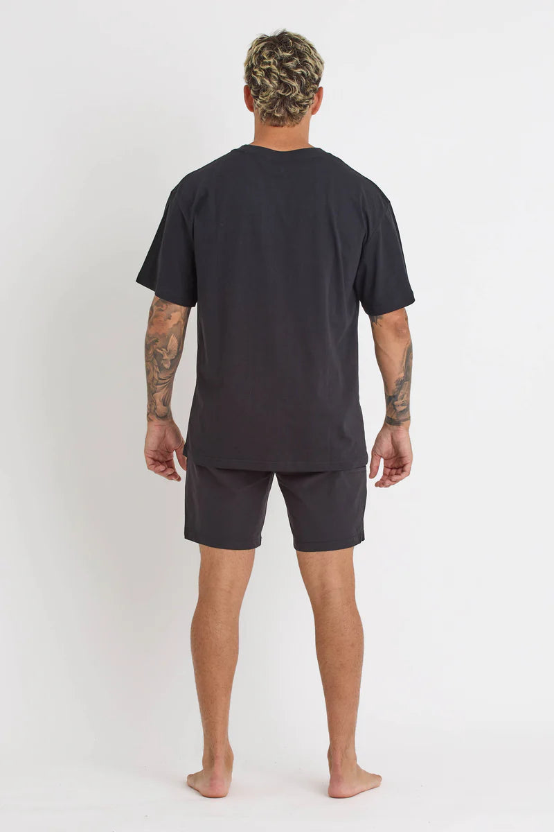 JEY PILOT VINTAGE BADGE SS MENS TEE
