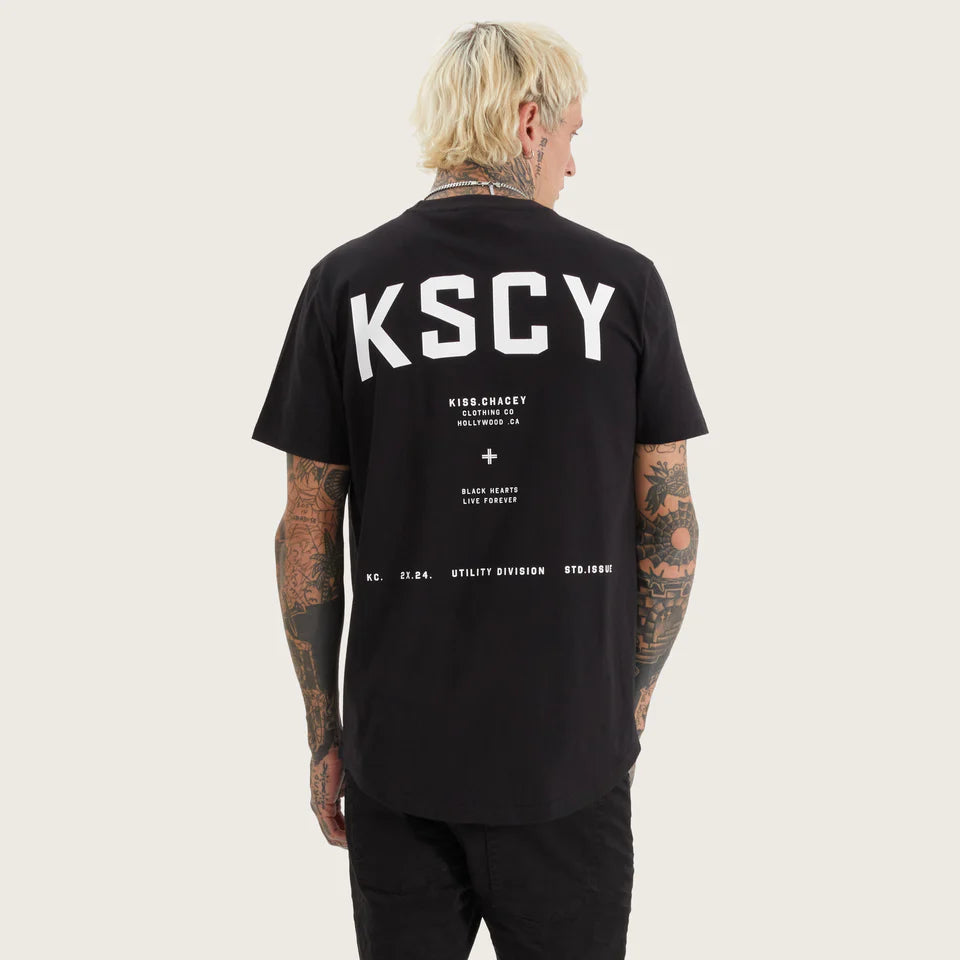 KISS CHACEY PIRTON DUAL CURVED TEE