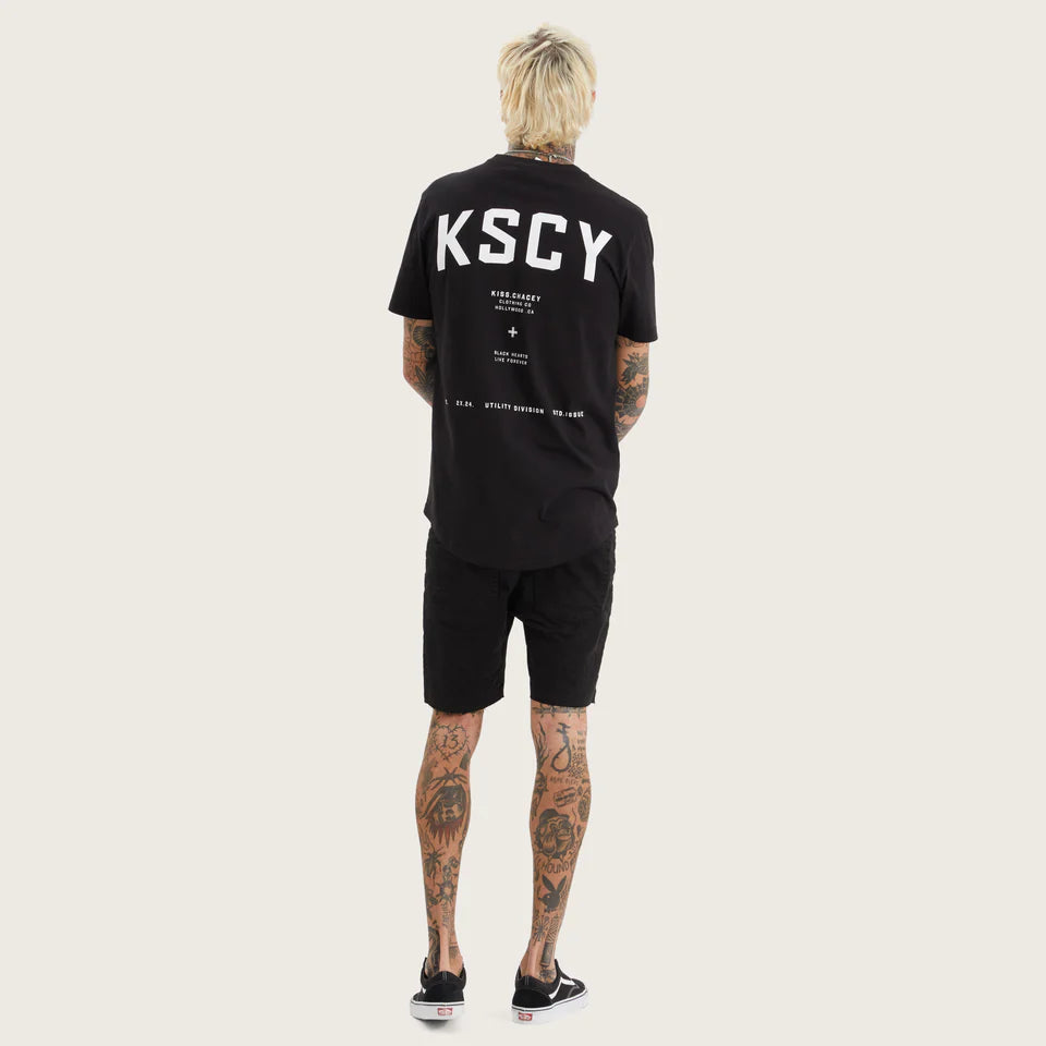 KISS CHACEY PIRTON DUAL CURVED TEE