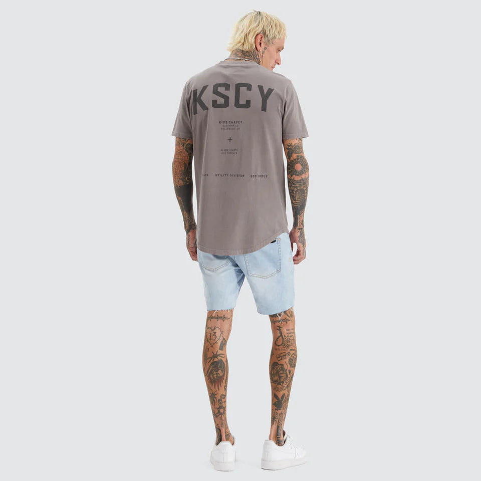 KISS CHACEY PIRTON DUAL CURVED TEE