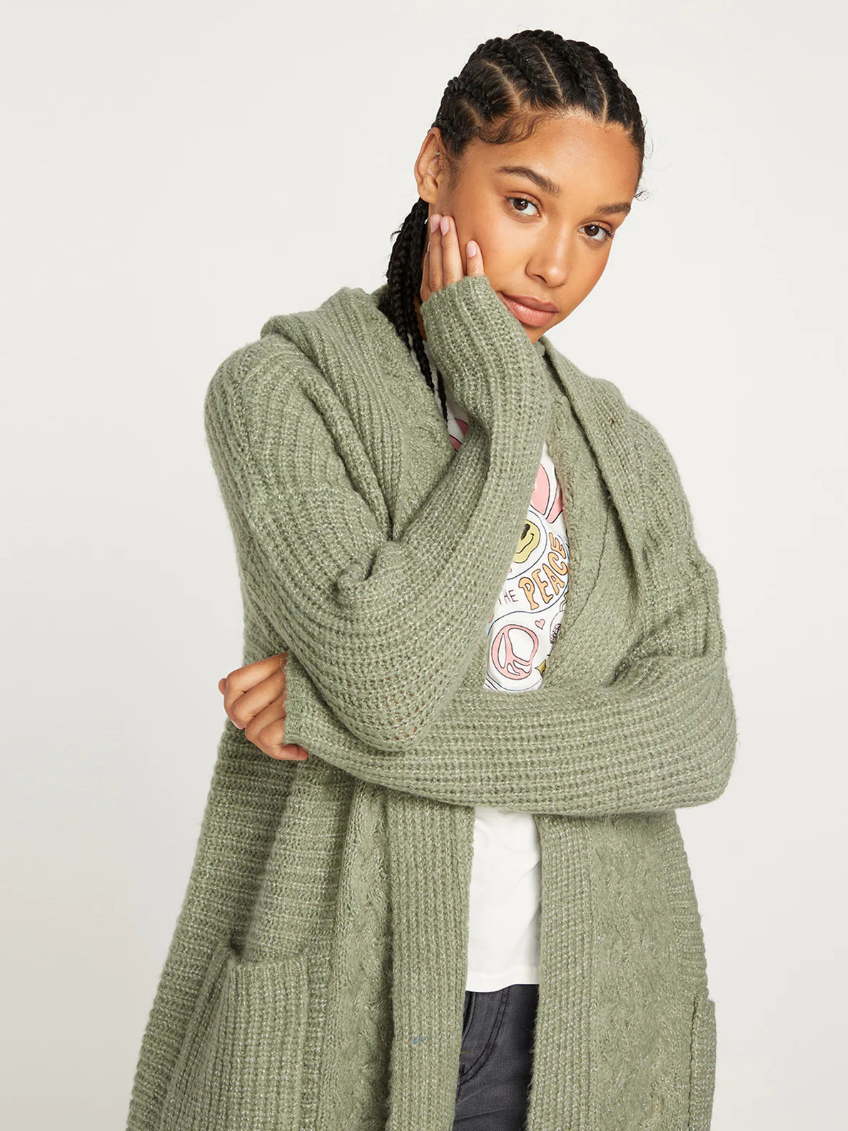 VOLCOM HOMEWARD BOUND II CARDIGAN