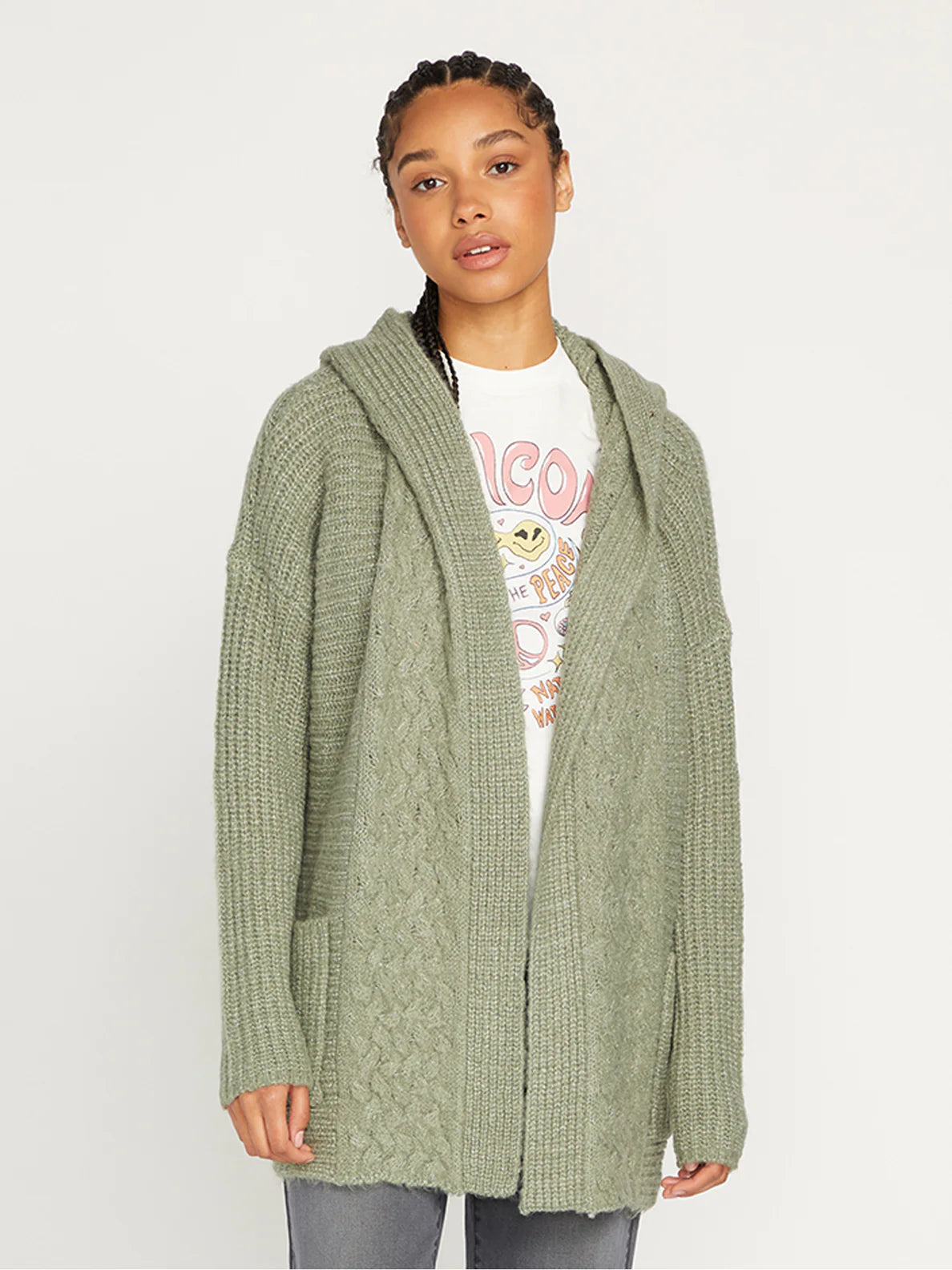 VOLCOM HOMEWARD BOUND II CARDIGAN