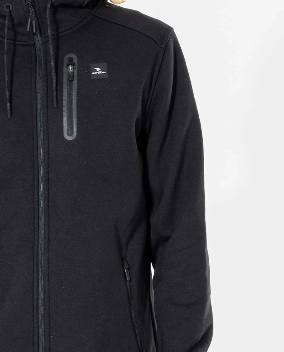 RIPCURL ANTI SERIES DEPARTED ZIP THRU JACKET