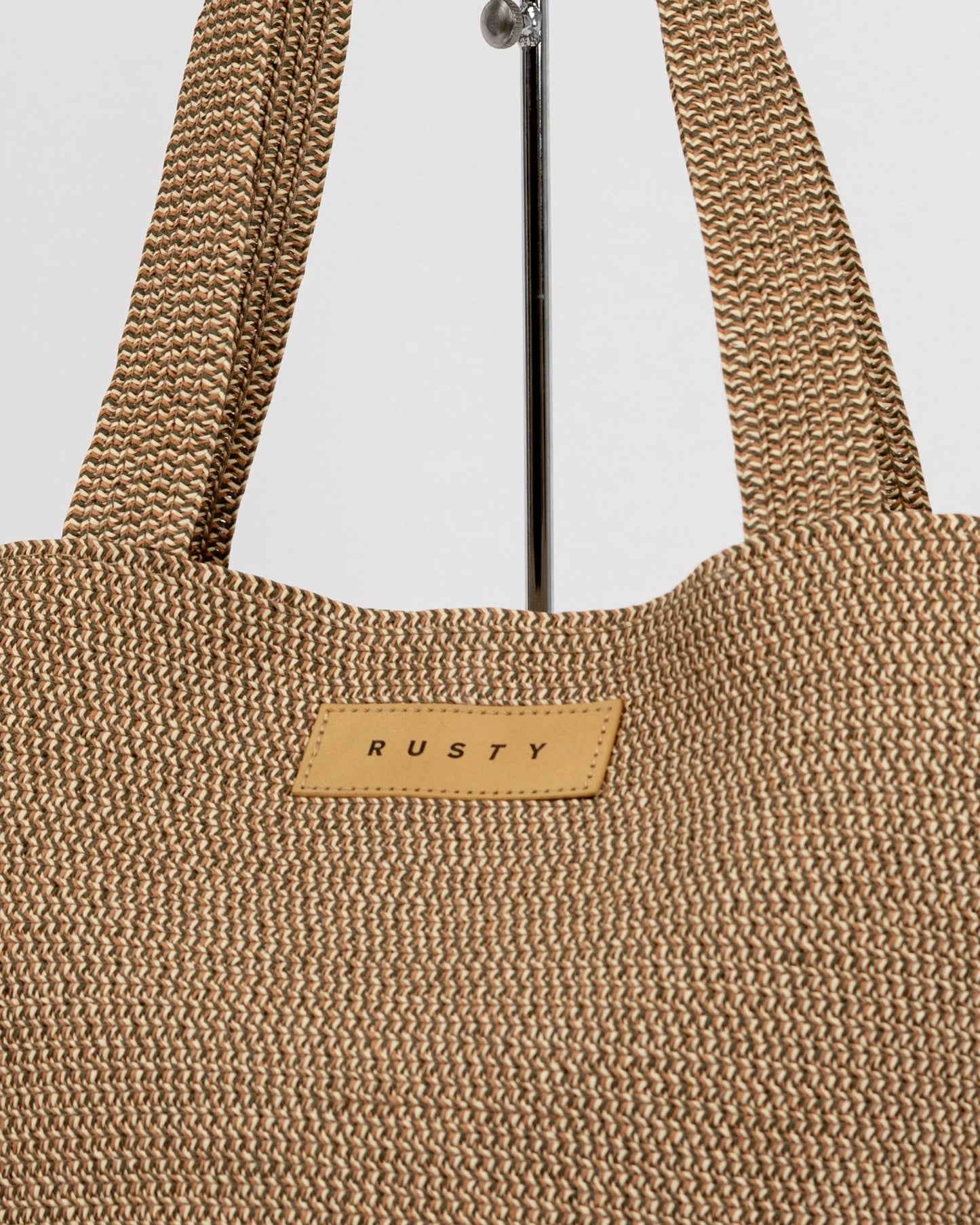 RUSTY GISELE STRAW BEACH BAG