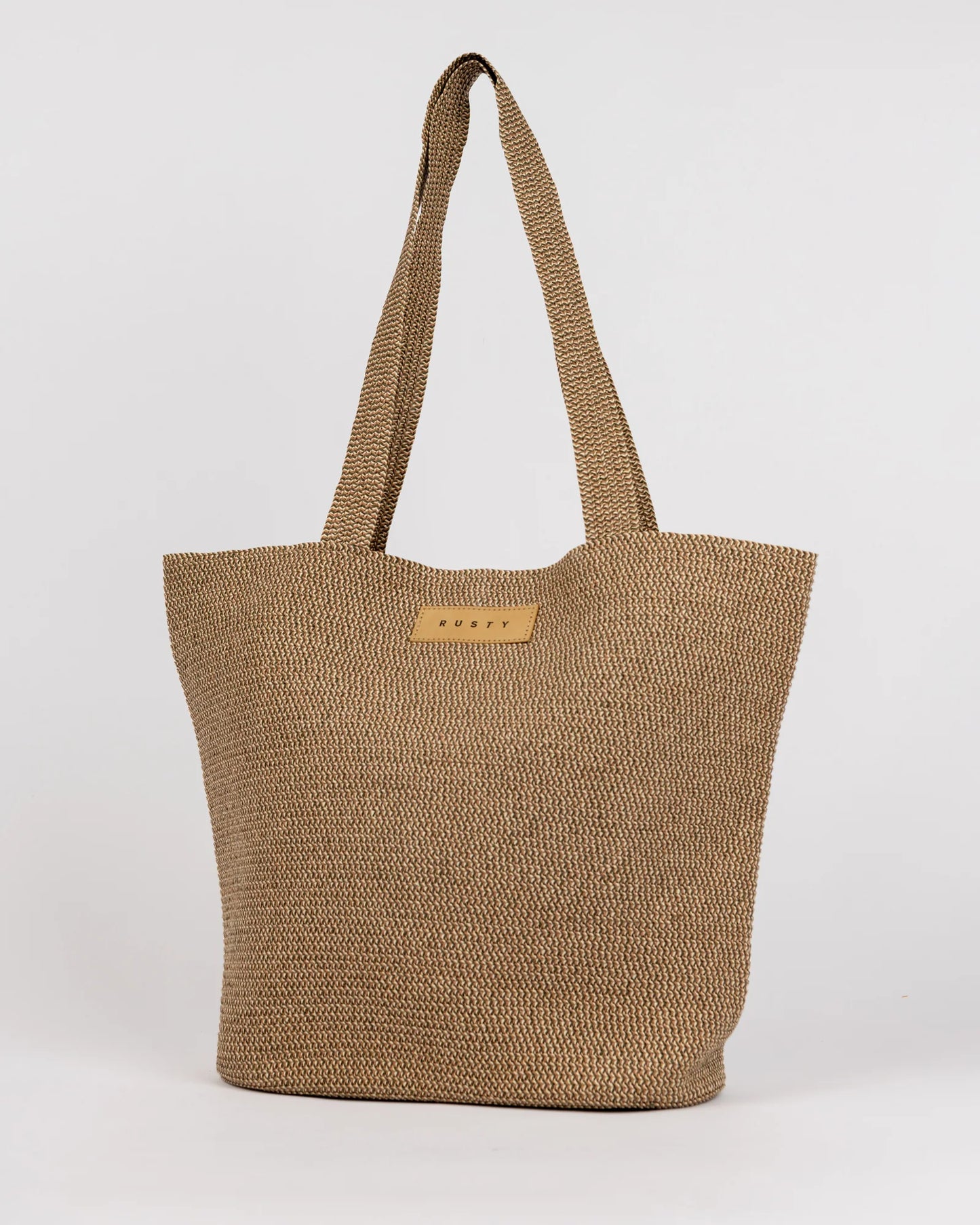 RUSTY GISELE STRAW BEACH BAG