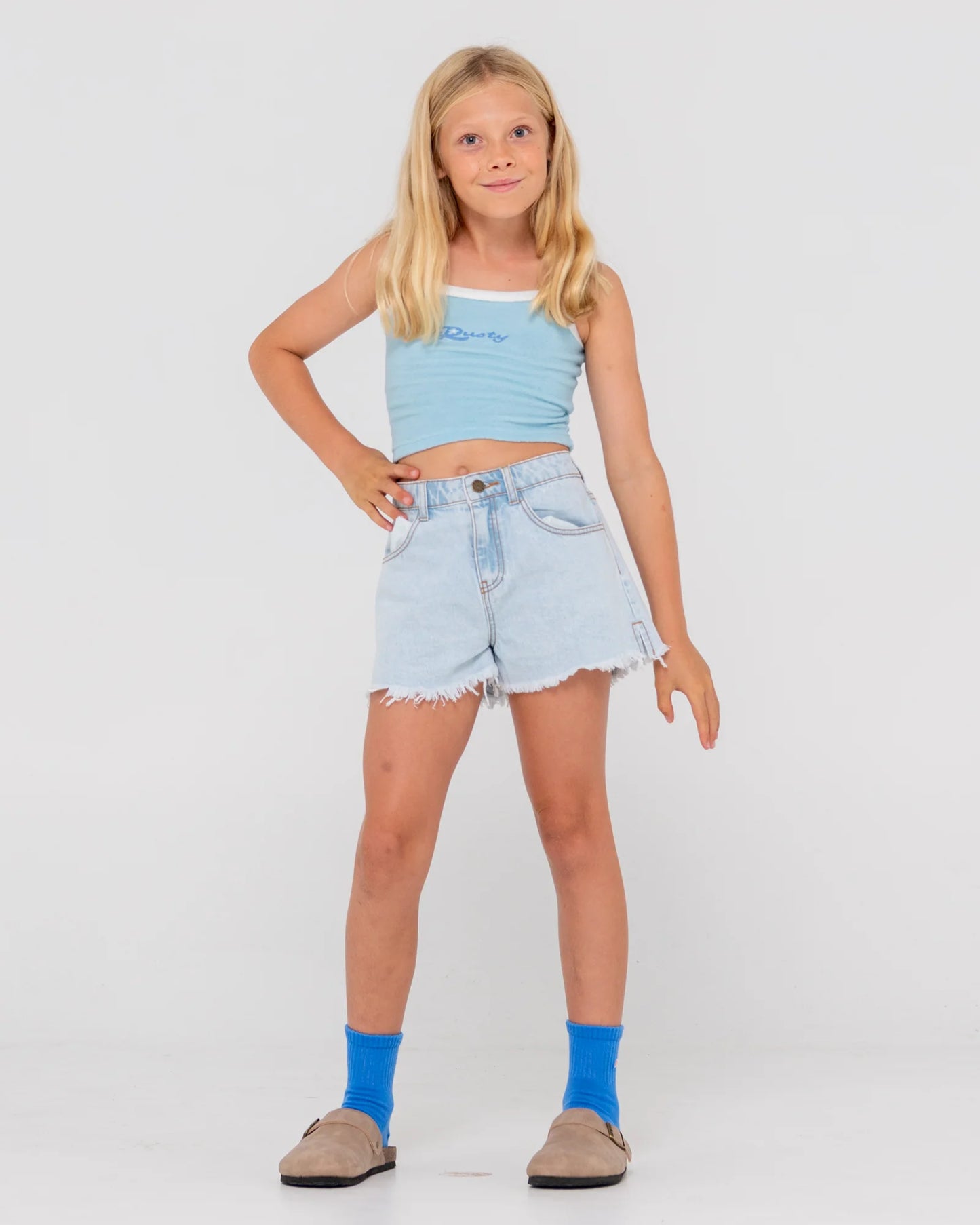 RUSTY MALA SKIMMER GIRLS TANK
