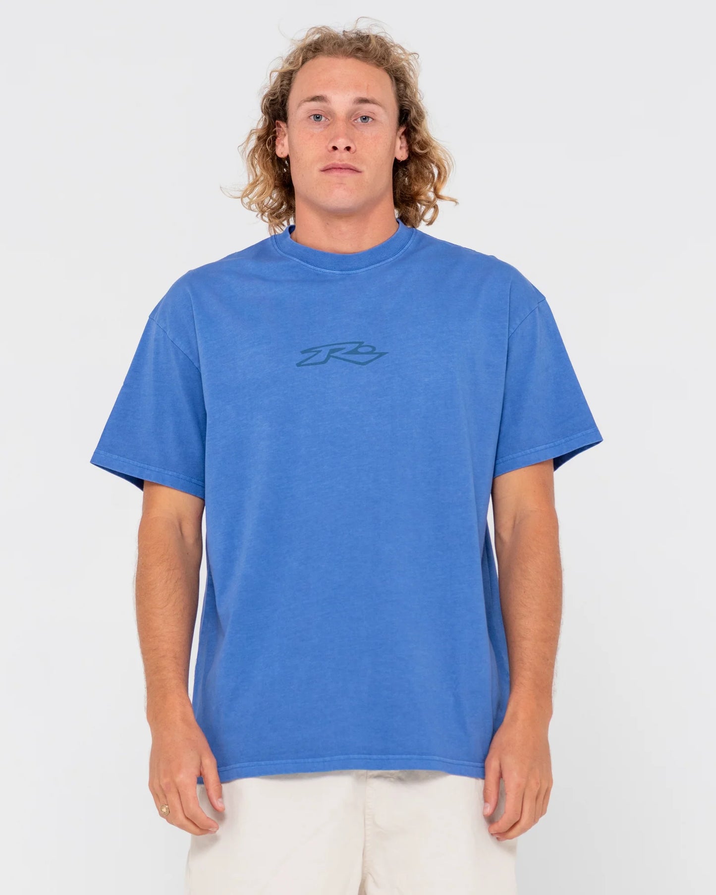 RUSTY SLOWMO WASHED SHORT SLEEVE TEE