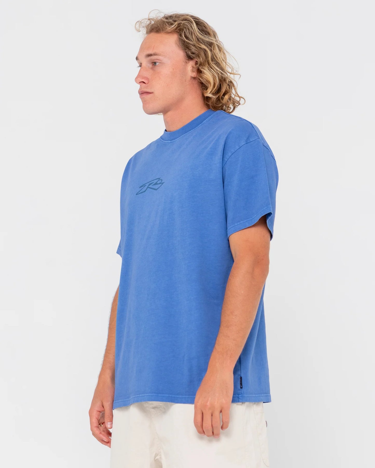 RUSTY SLOWMO WASHED SHORT SLEEVE TEE