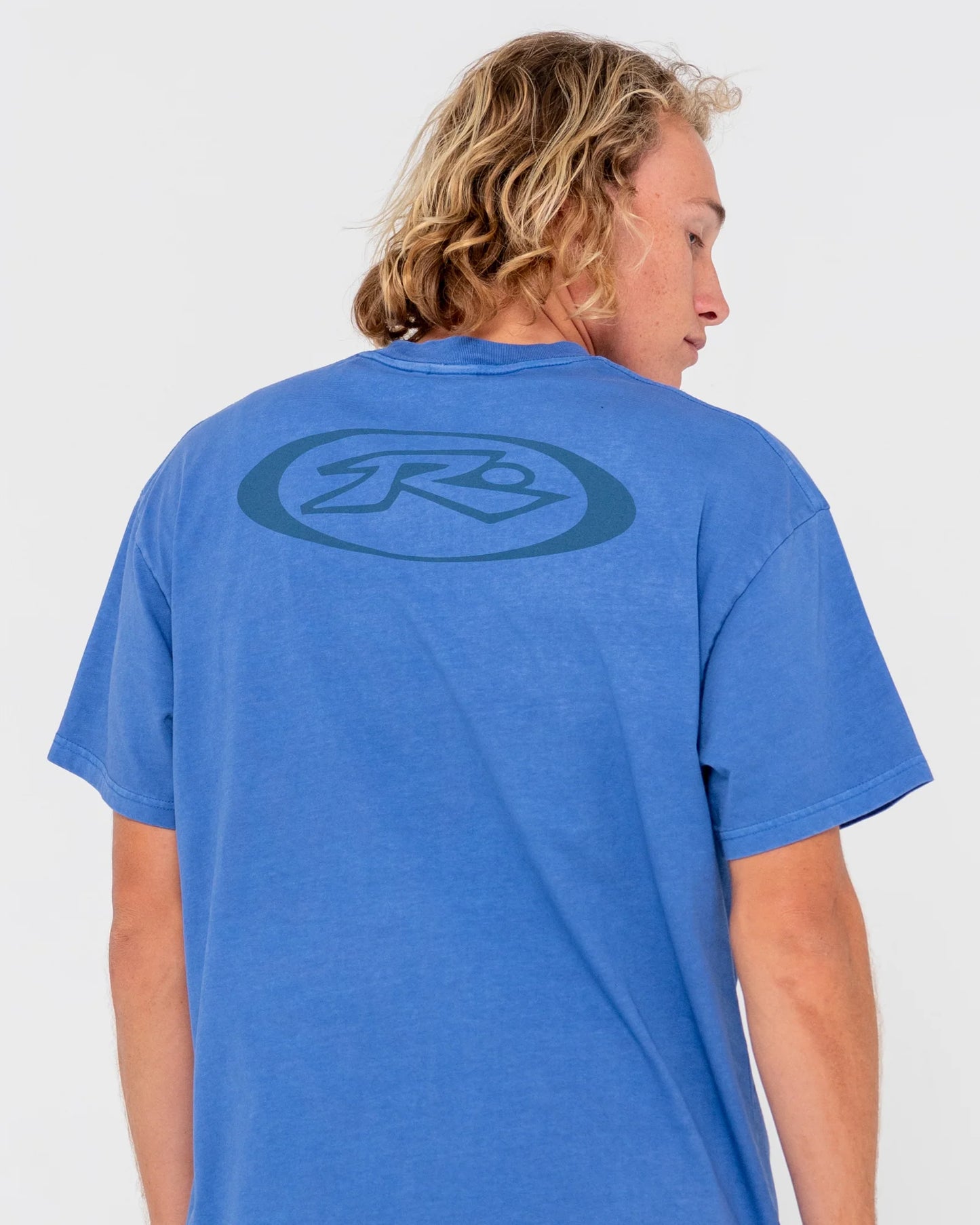 RUSTY SLOWMO WASHED SHORT SLEEVE TEE