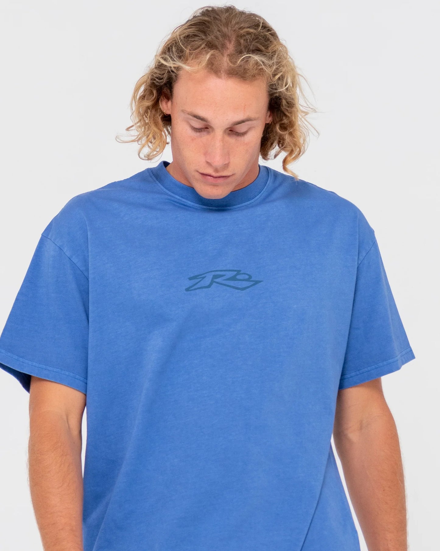 RUSTY SLOWMO WASHED SHORT SLEEVE TEE