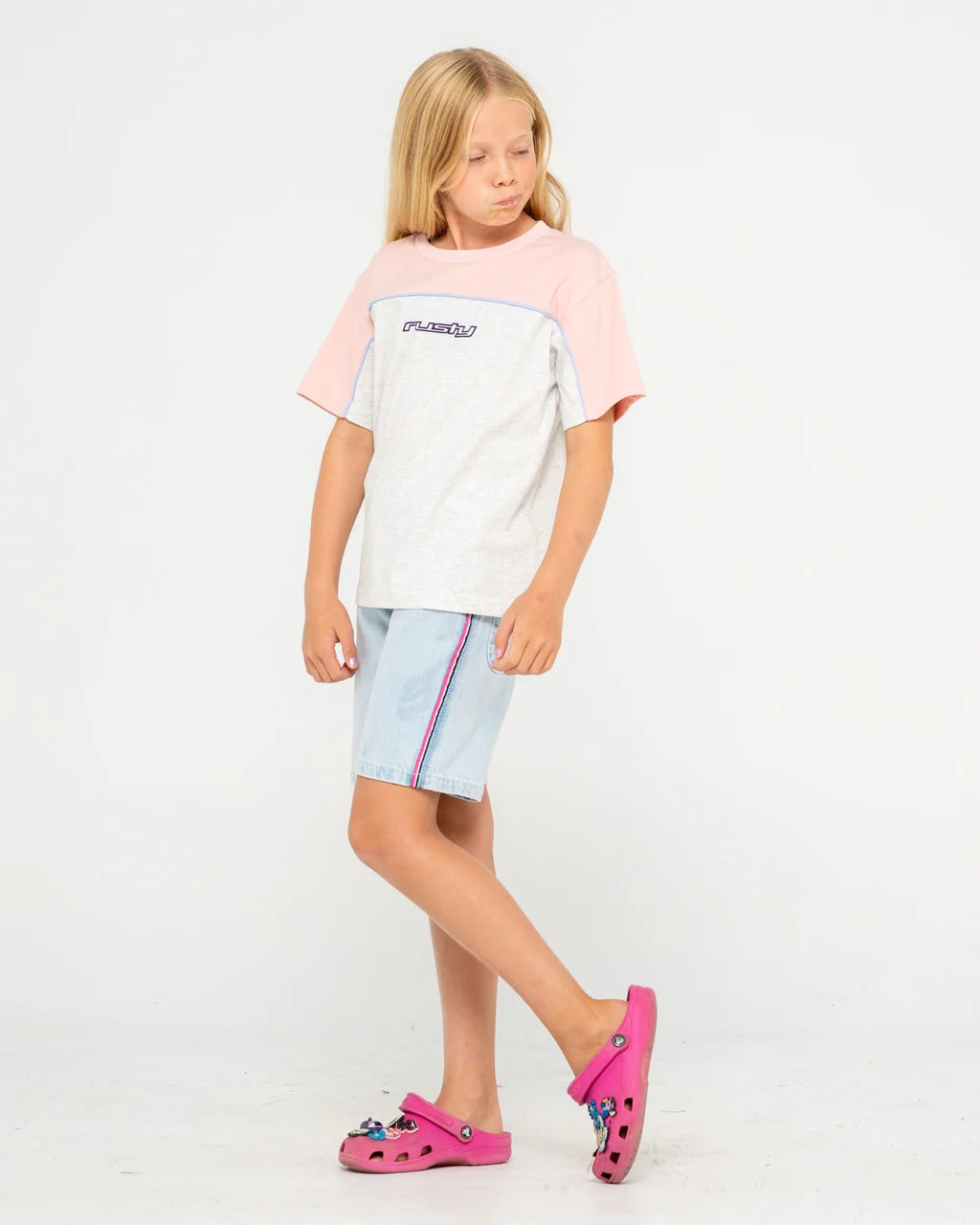 RUSTY POLAR OPS OVERSIZED TEE GIRLS