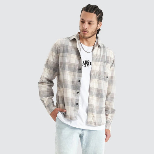 NENA & PASADENA BOUNDRY CASUAL LONG SLEEVE SHIRT