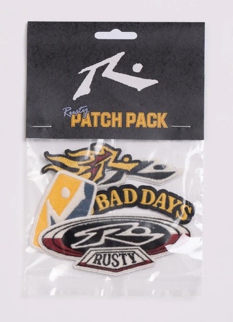 RUSTY IRON ON PATCH PACK